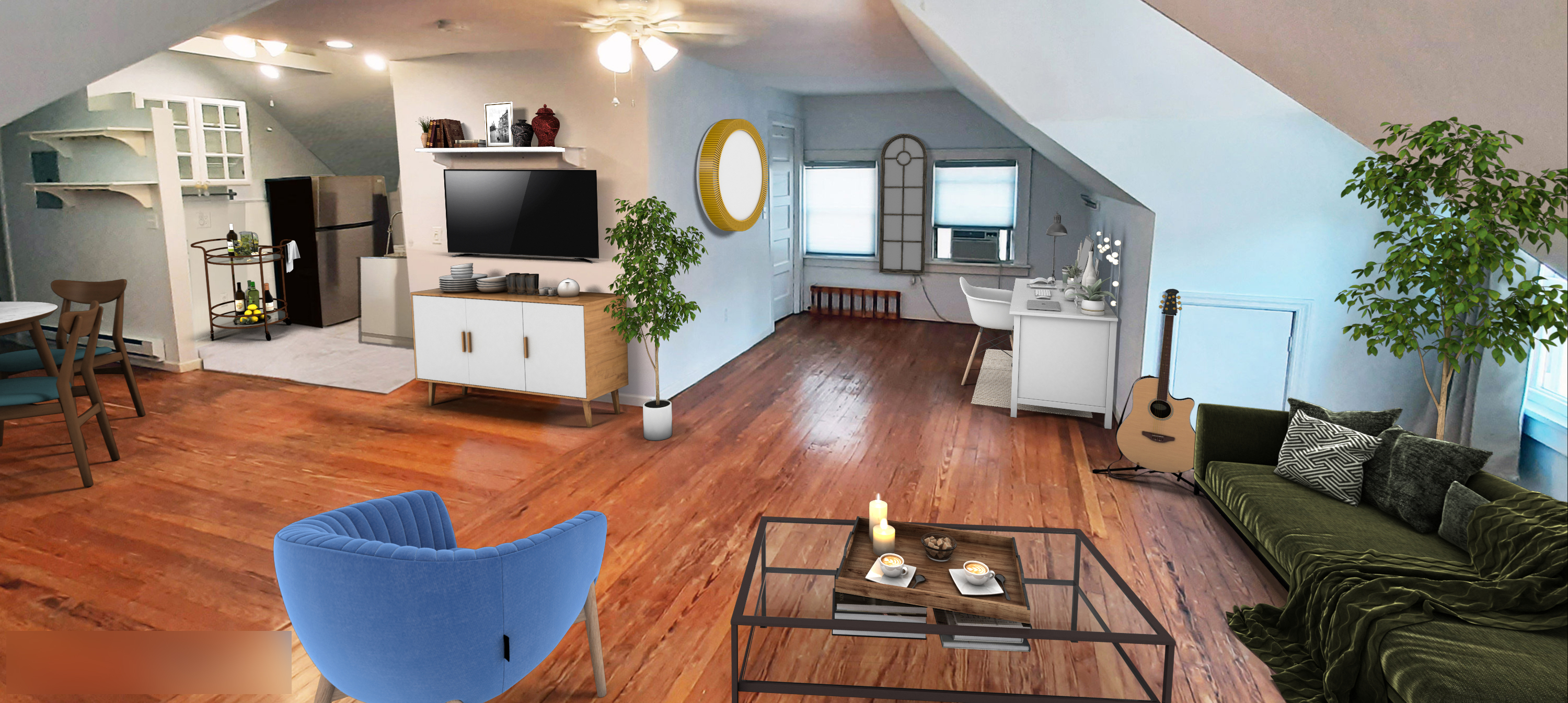 422 valley 3rd - Open Space 2 - STAGED